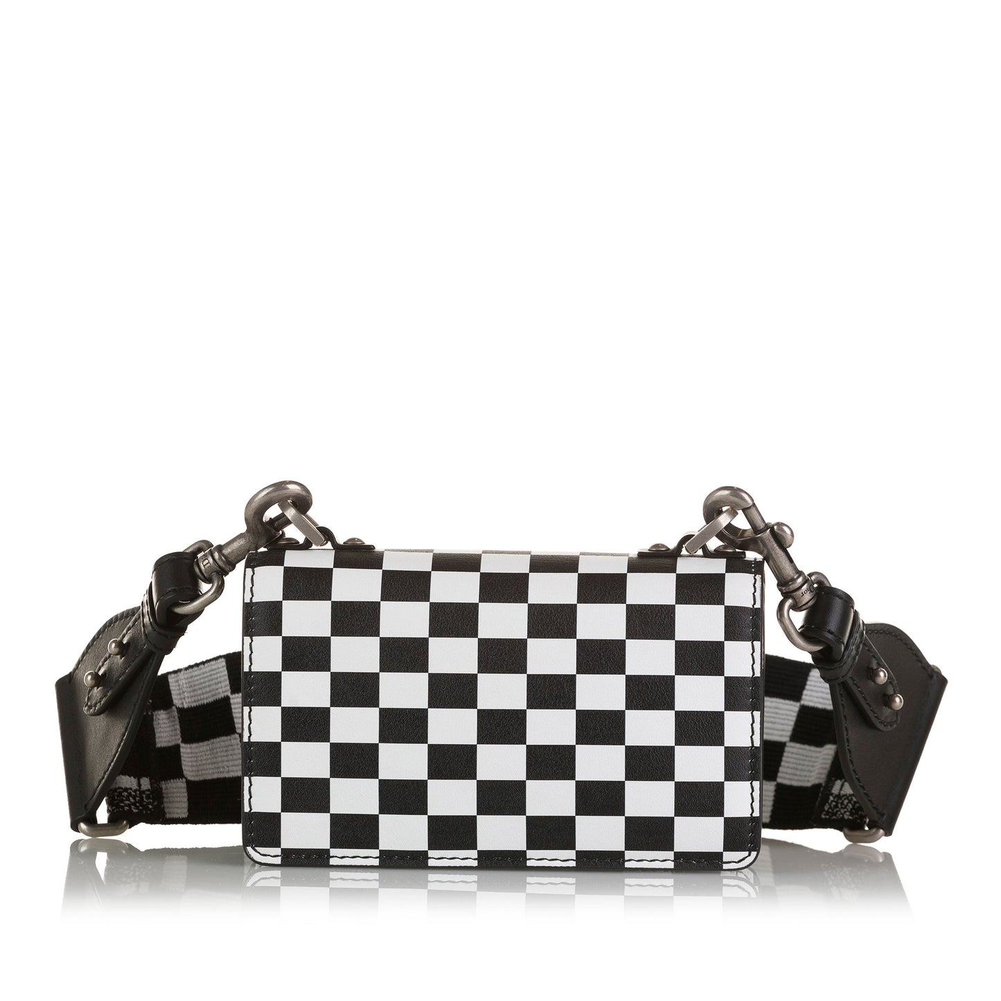 Dior J'Adoir Mini Checkered Calfskin Leather