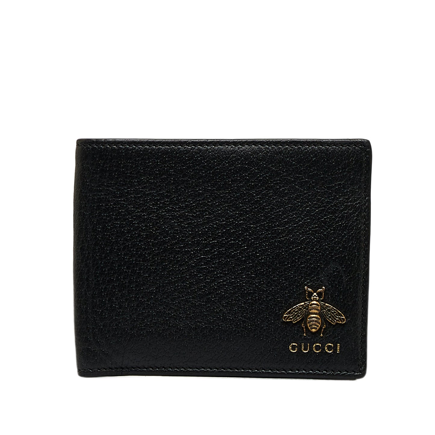 GUCCI Animalier Bee Bifold Wallet Small Wallets