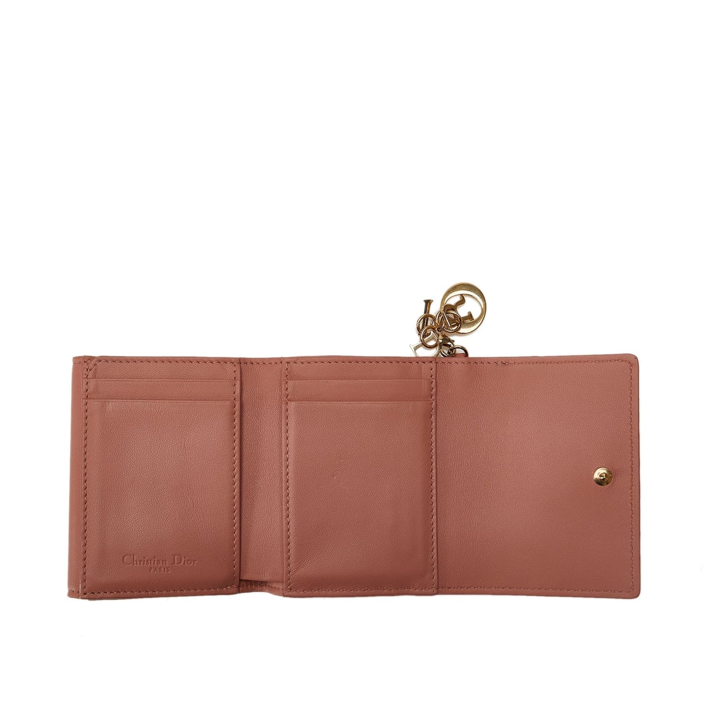 DIORCannage Lady  Lotus Wallet Small Wallets