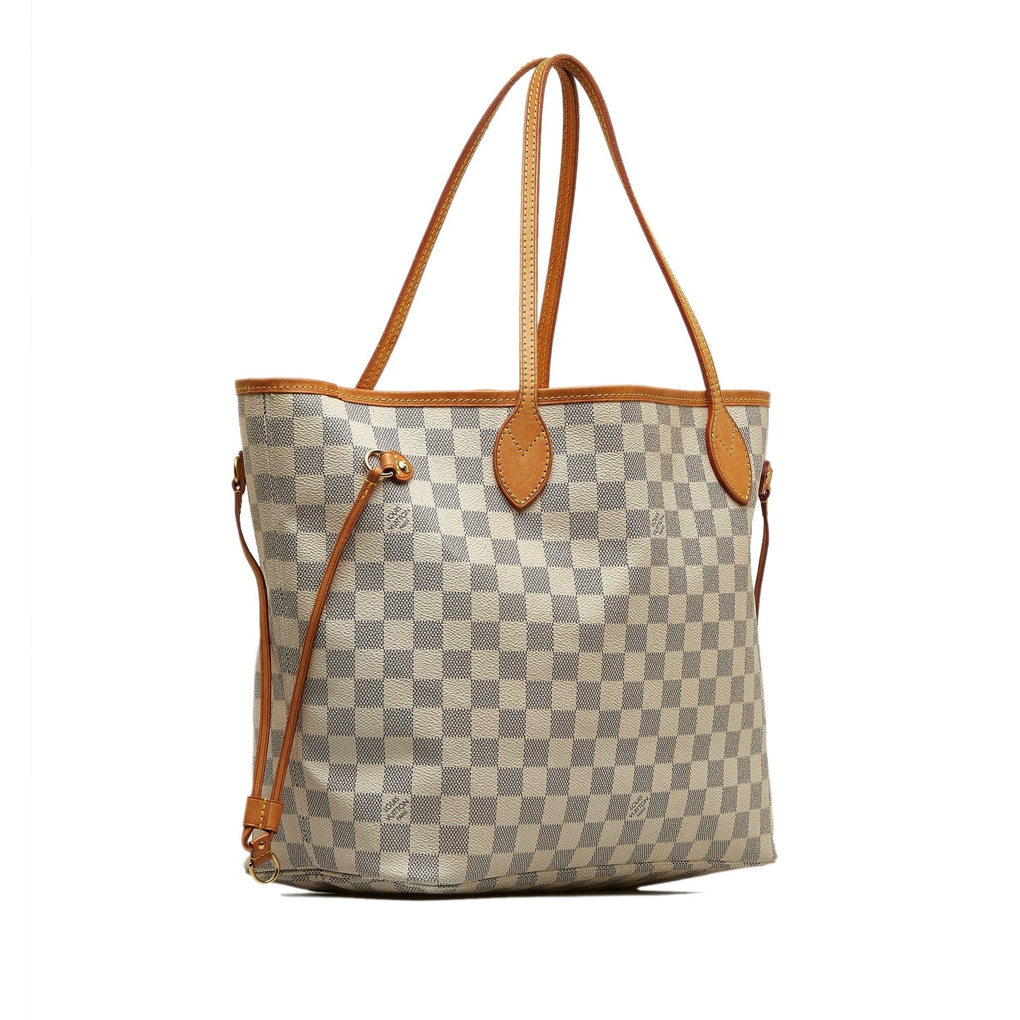 LOUIS VUITTON Damier Azur Neverfull MM Tote Bag