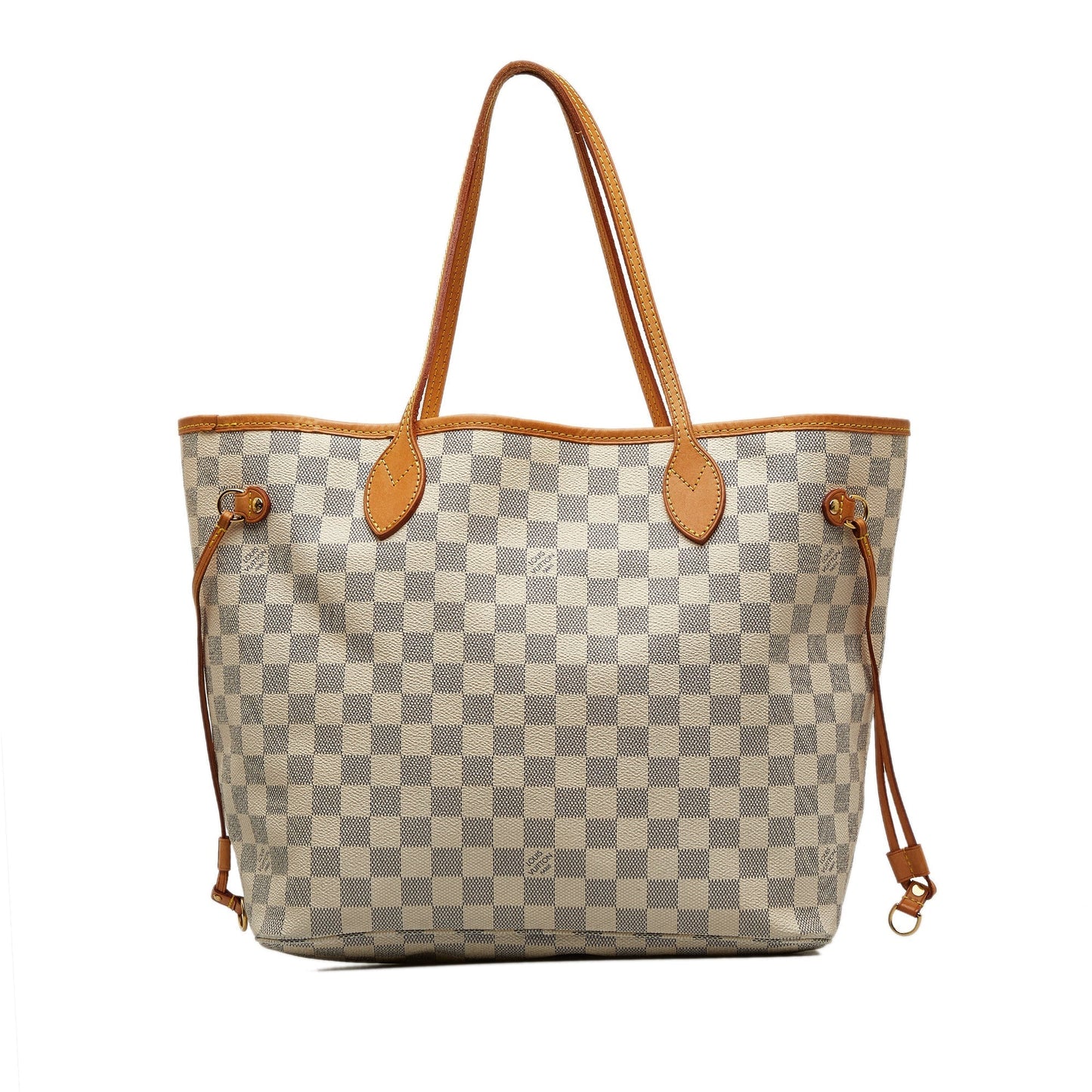 LOUIS VUITTON Damier Azur Neverfull MM Tote Bag