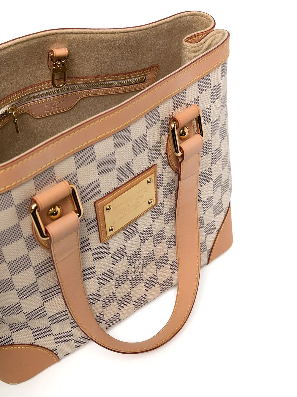 LOUIS VUITTON DAMIER AZUR HAMPSTEAD PM TOTE BAG