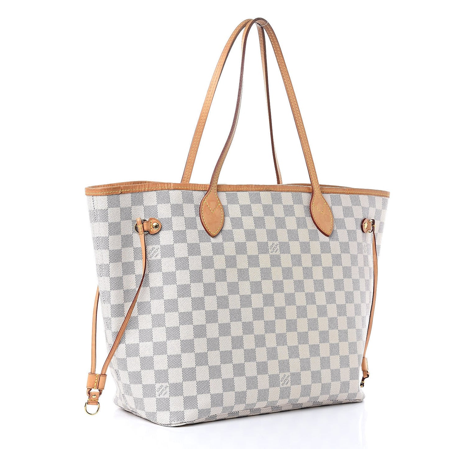 LOUIS VUITTON DAMIER AZUR NEVERFULL MM TOTE BAG