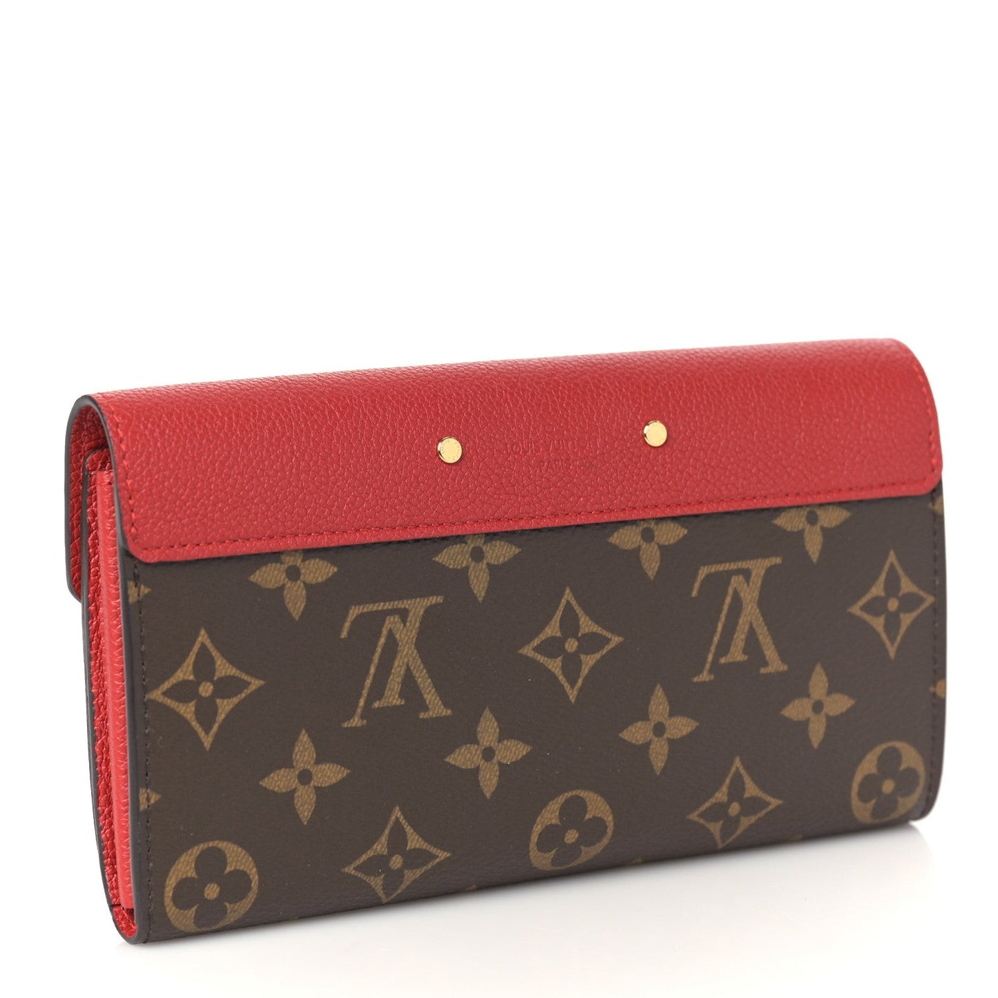 LOUIS VUITTON MONOGRAM PALLAS WALLET CHERRY