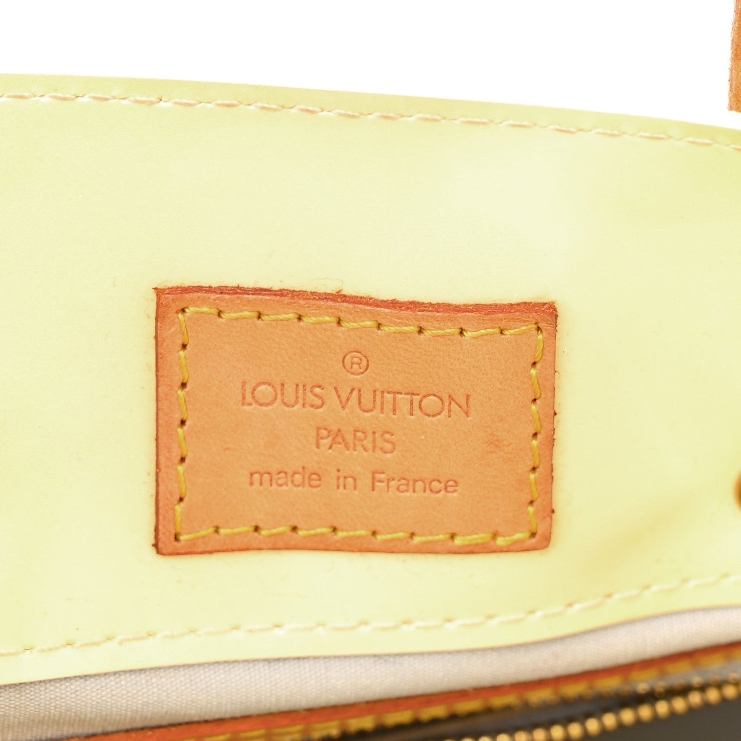 LOUIS VUITTON MONOGRAM VERNIS READE PM PERLE TOTE