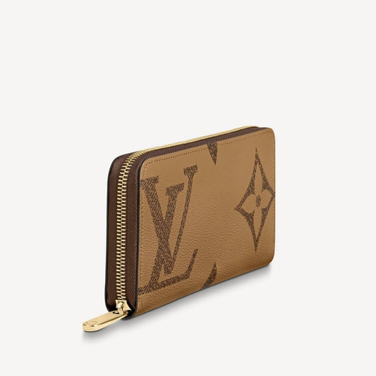 LOUIS VUITTON REVERSE MONOGRAM GIANT ZIPPY WALLET