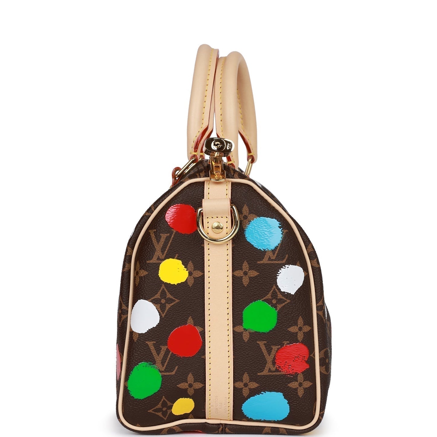 Louis Vuitton x Yayoi Kusama Monogram Speedy Bandouliere 25