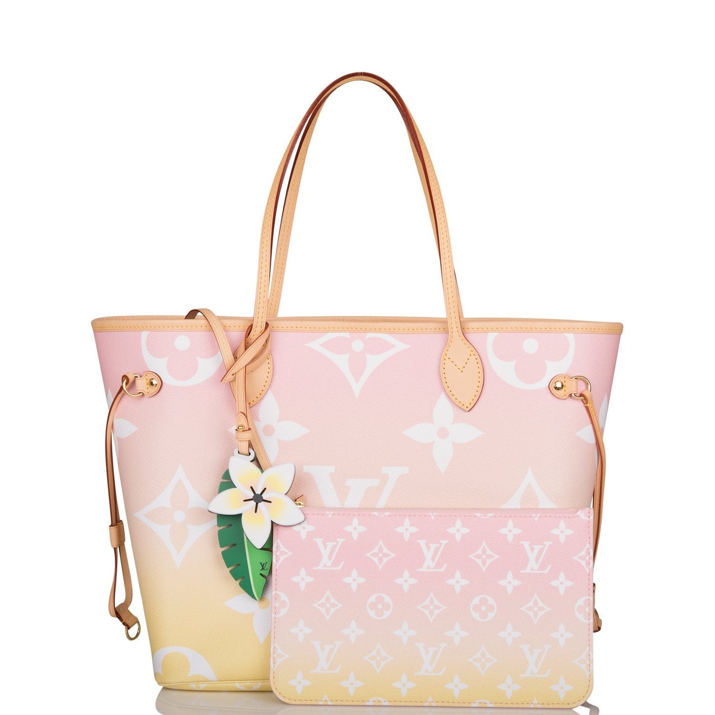 Louis Vuitton Light Pink By The Pool Giant Monogram Neverfull MM