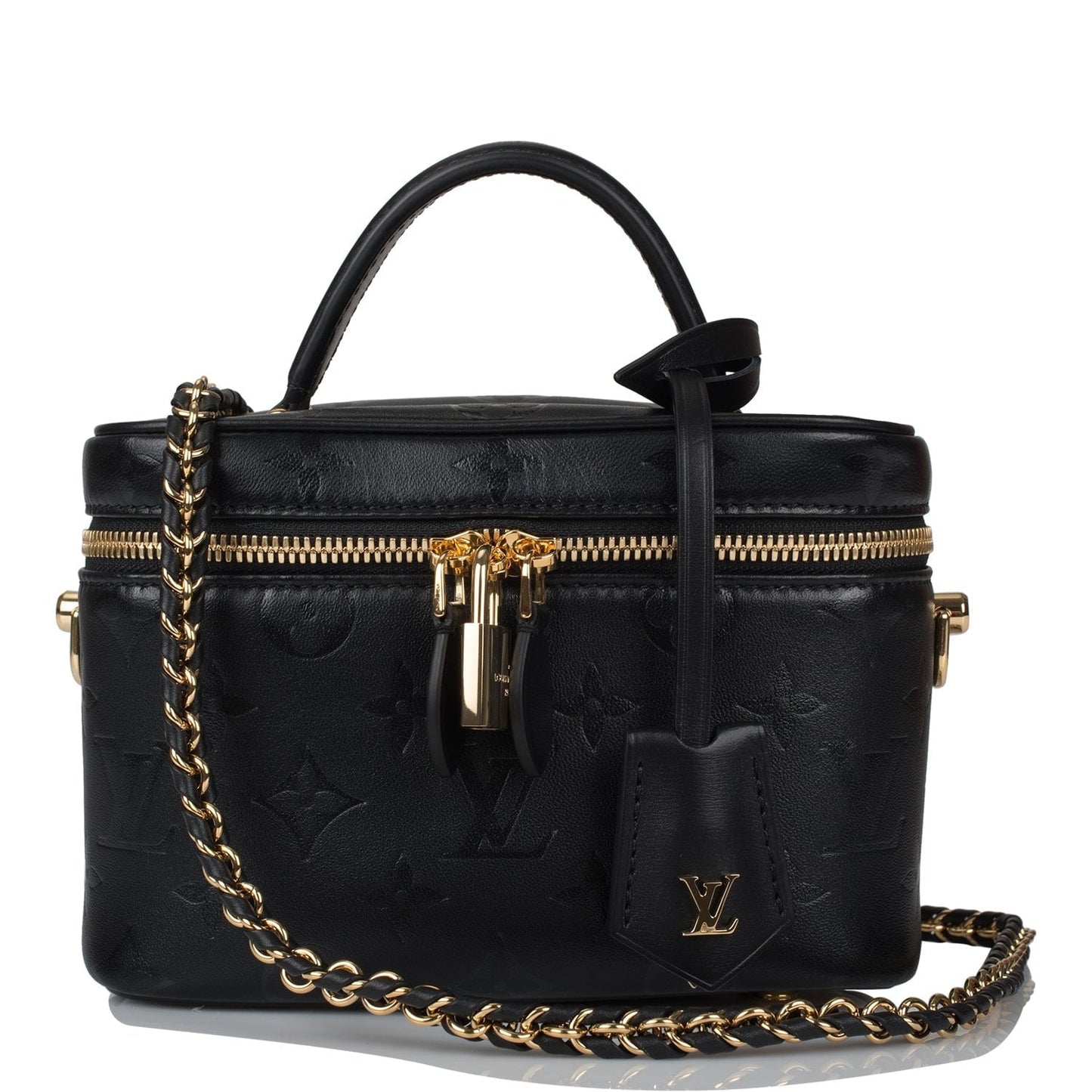 Louis Vuitton Black Monogram Ink Vanity PM Bag