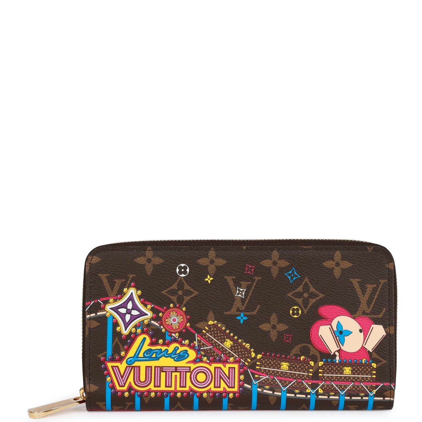 Louis Vuitton Monogram 2020 Christmas Animation Zippy Wallet