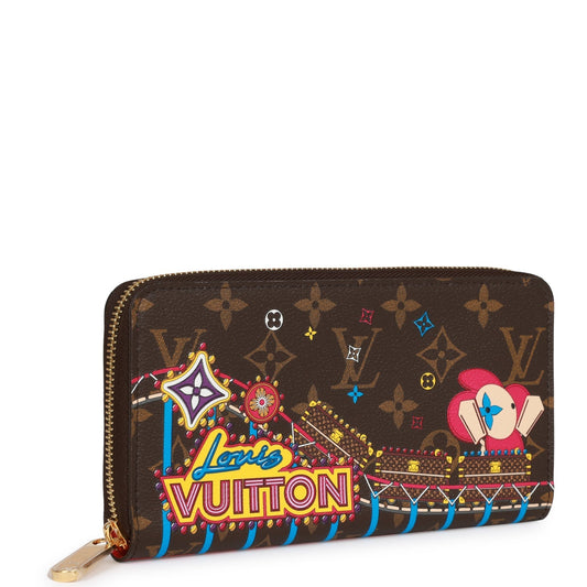 Louis Vuitton Monogram 2020 Christmas Animation Zippy Wallet