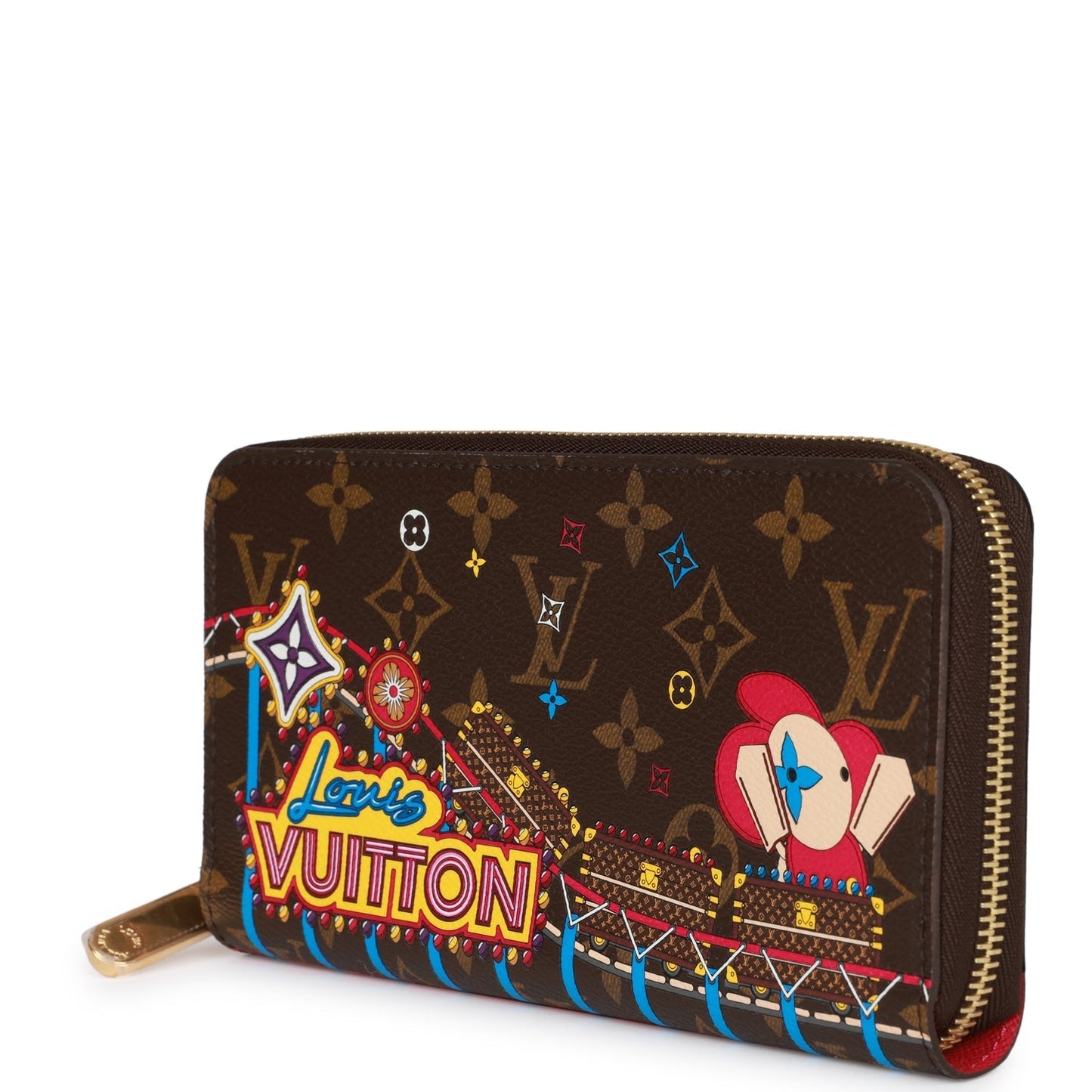 Louis Vuitton Monogram 2020 Christmas Animation Zippy Wallet