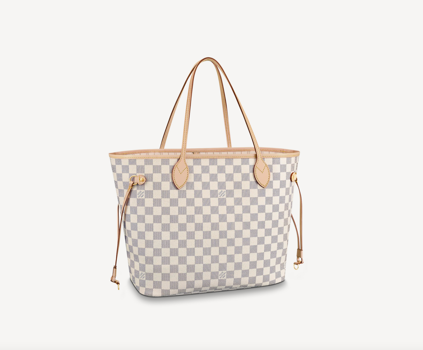 LOUIS VUITTON DAMIER AZUR NEVERFULL MM TOTE BAG