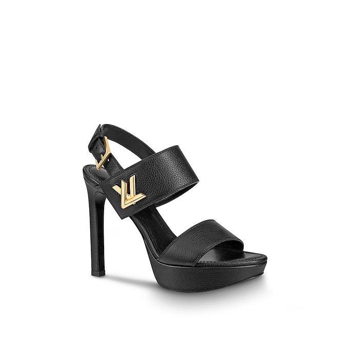 LOUIS VUITTON HORIZON PLATFORM SANDALS