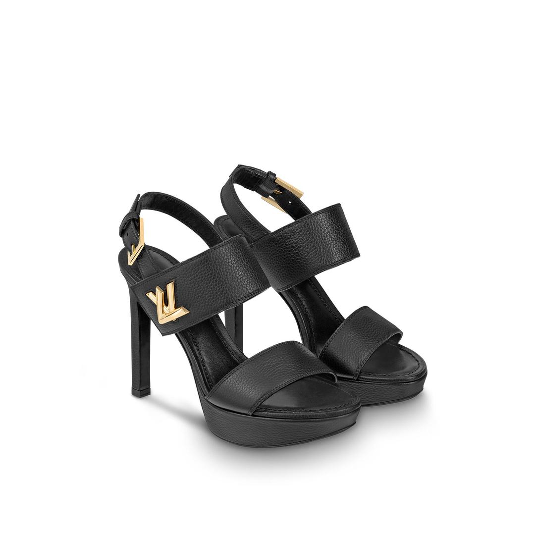 LOUIS VUITTON HORIZON PLATFORM SANDALS