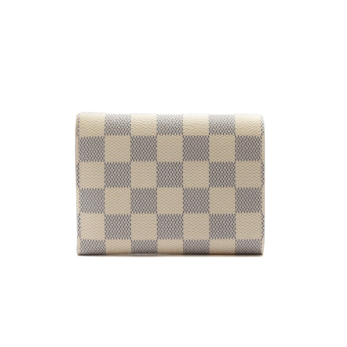 LOUIS VUITTON Victorine Wallet Damier Azur