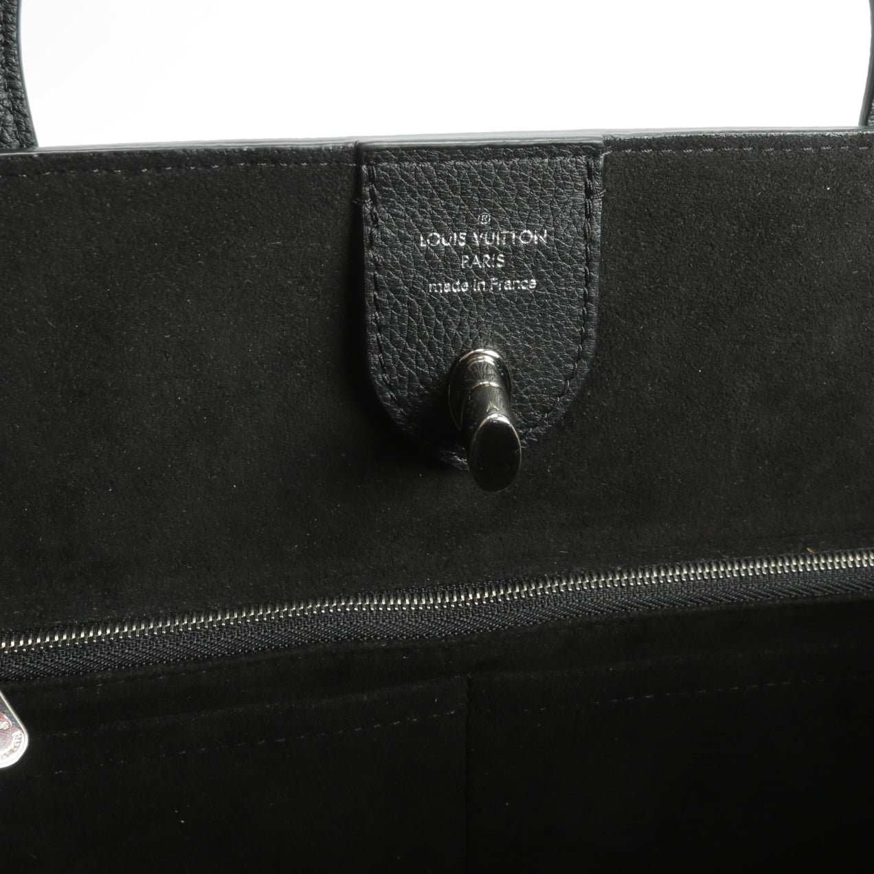 LOUIS VUITTON Lockme Cabas Tote - Black