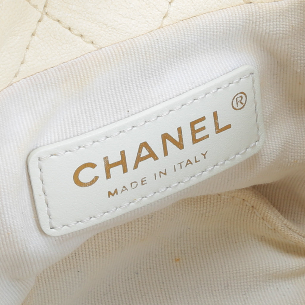 CHANEL Quilted Mini About Pearls Drawstring - OUTLET FINAL SALE