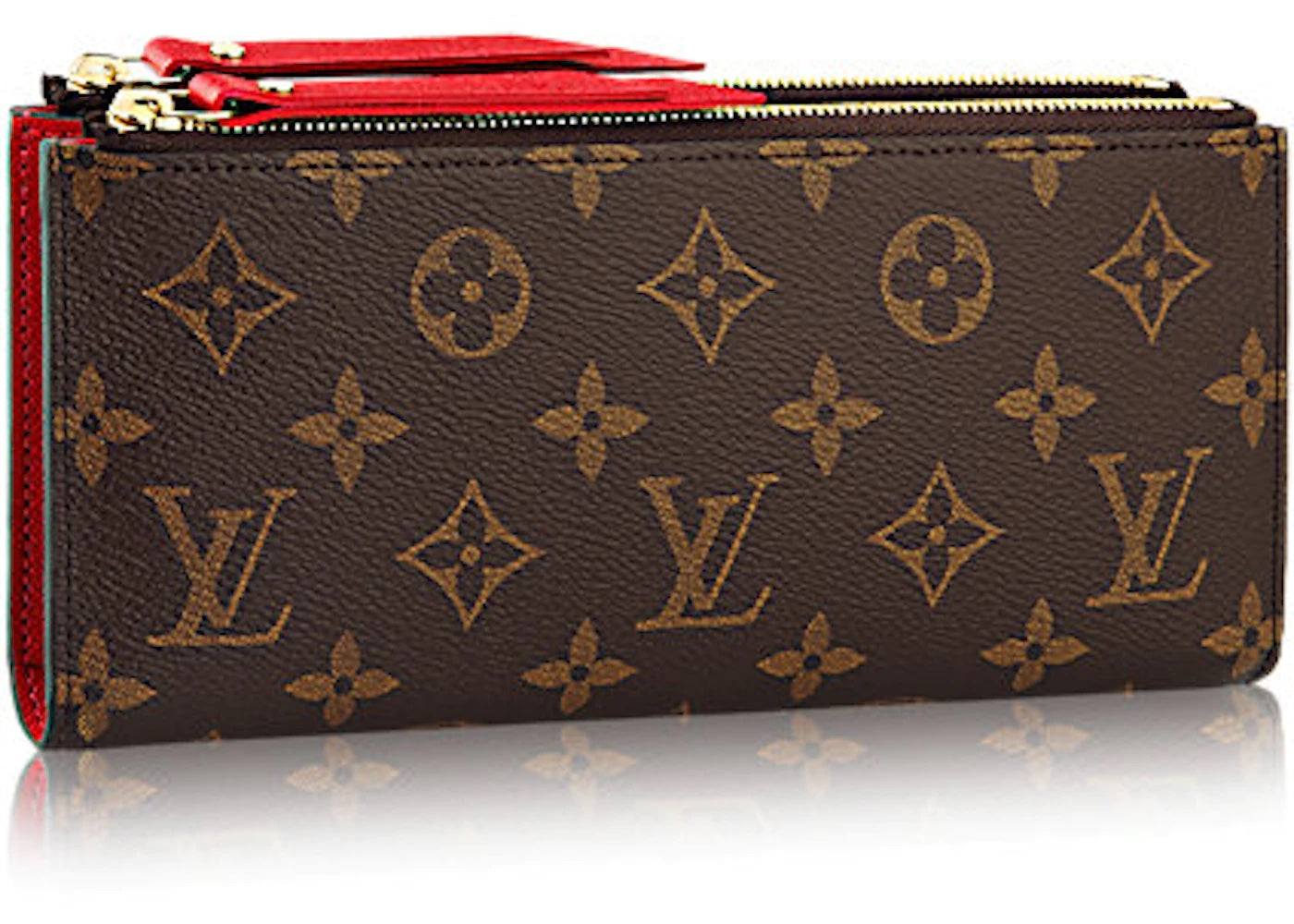 LOUIS VUITTON ADELE MONOGRAM CANVAS WALLET