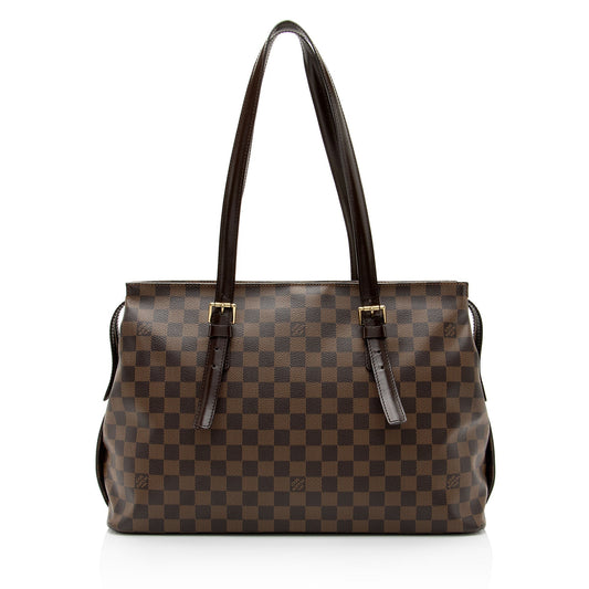 Louis Vuitton Damier Ebene Chelsea Tote (SHF-pRdj3G)