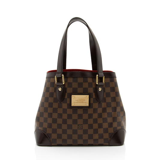 Louis Vuitton Damier Ebene Hampstead PM Tote (SHF-rzynKt)