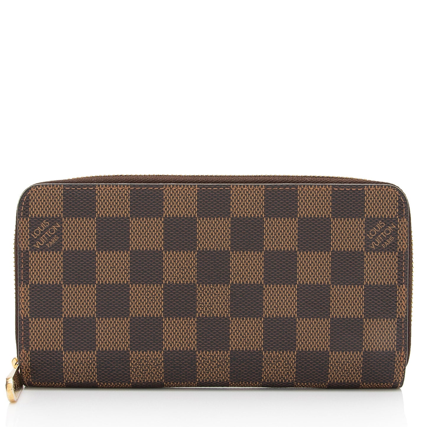 Louis Vuitton Damier Ebene Zippy Wallet (SHF-6R2ow5)