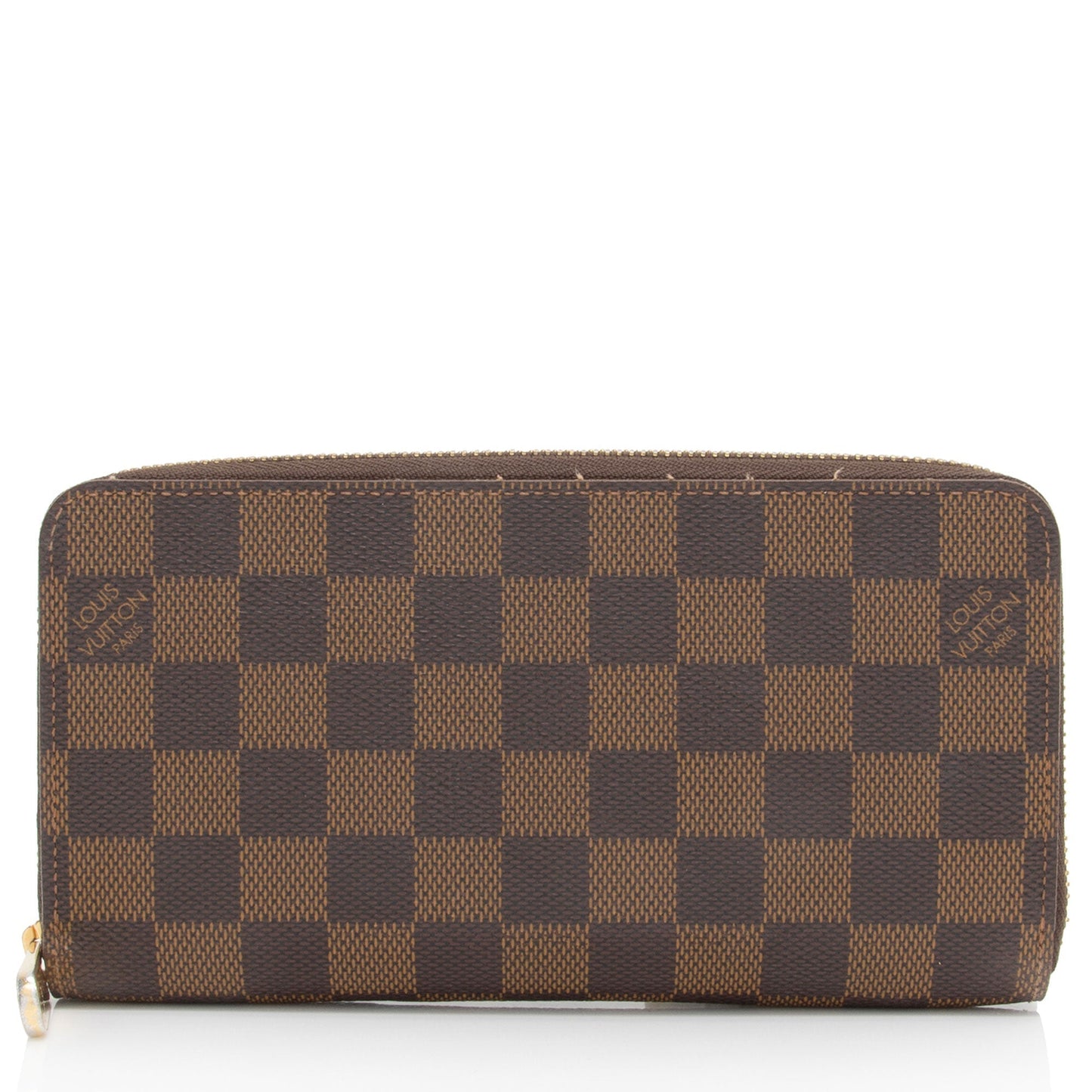 Louis Vuitton Damier Ebene Zippy Wallet (SHF-KTK0aK)