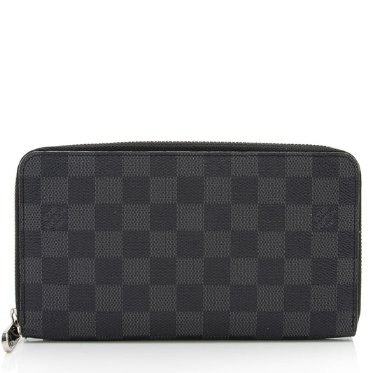 Louis Vuitton Damier Graphite Zippy Organizer Wallet (SHF-kISizs)