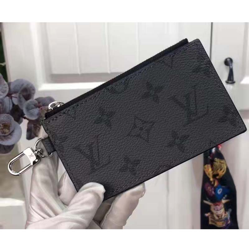 Louis Vuitton LV Unisex Gaston Wearable Wallet Monogram Eclipse Reverse Coated Canvas