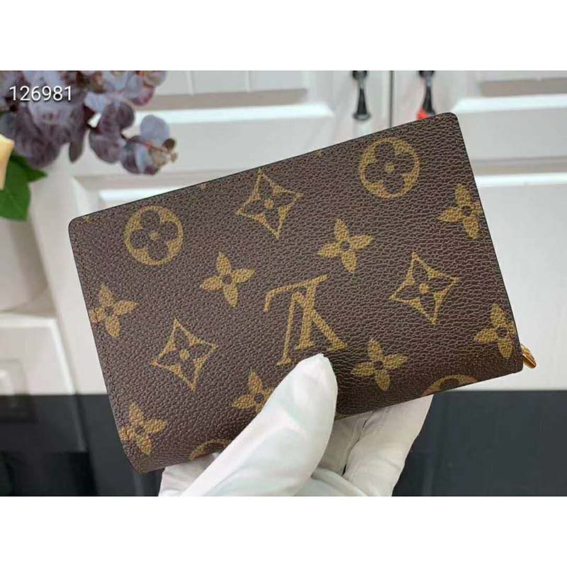 Louis Vuitton LV Unisex Juliette Wallet Monogram Giant Reverse Coated Canvases