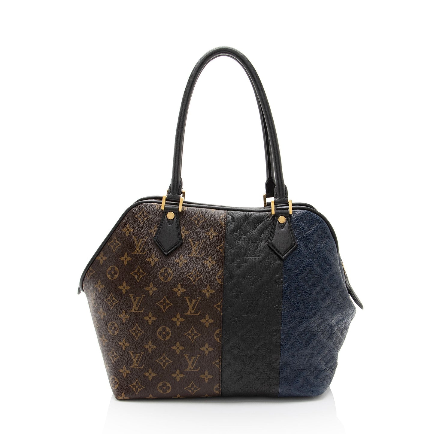 Louis Vuitton Limited Edition Monogram Blocks Zipped Tote (SHF-xI7l3L)