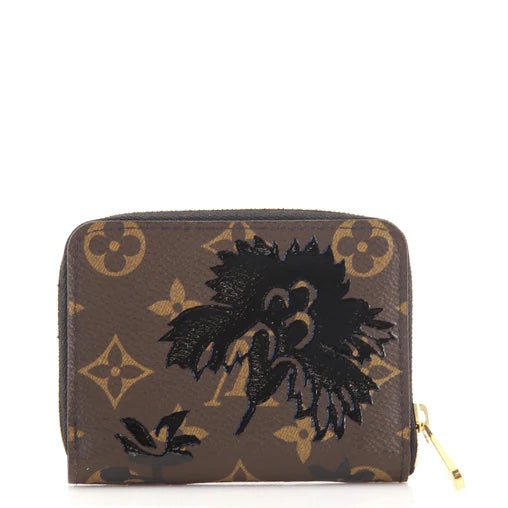 LOUIS VUITTON LIMITED EDITION MONOGRAM BLOSSOM ZIPPY WALLET