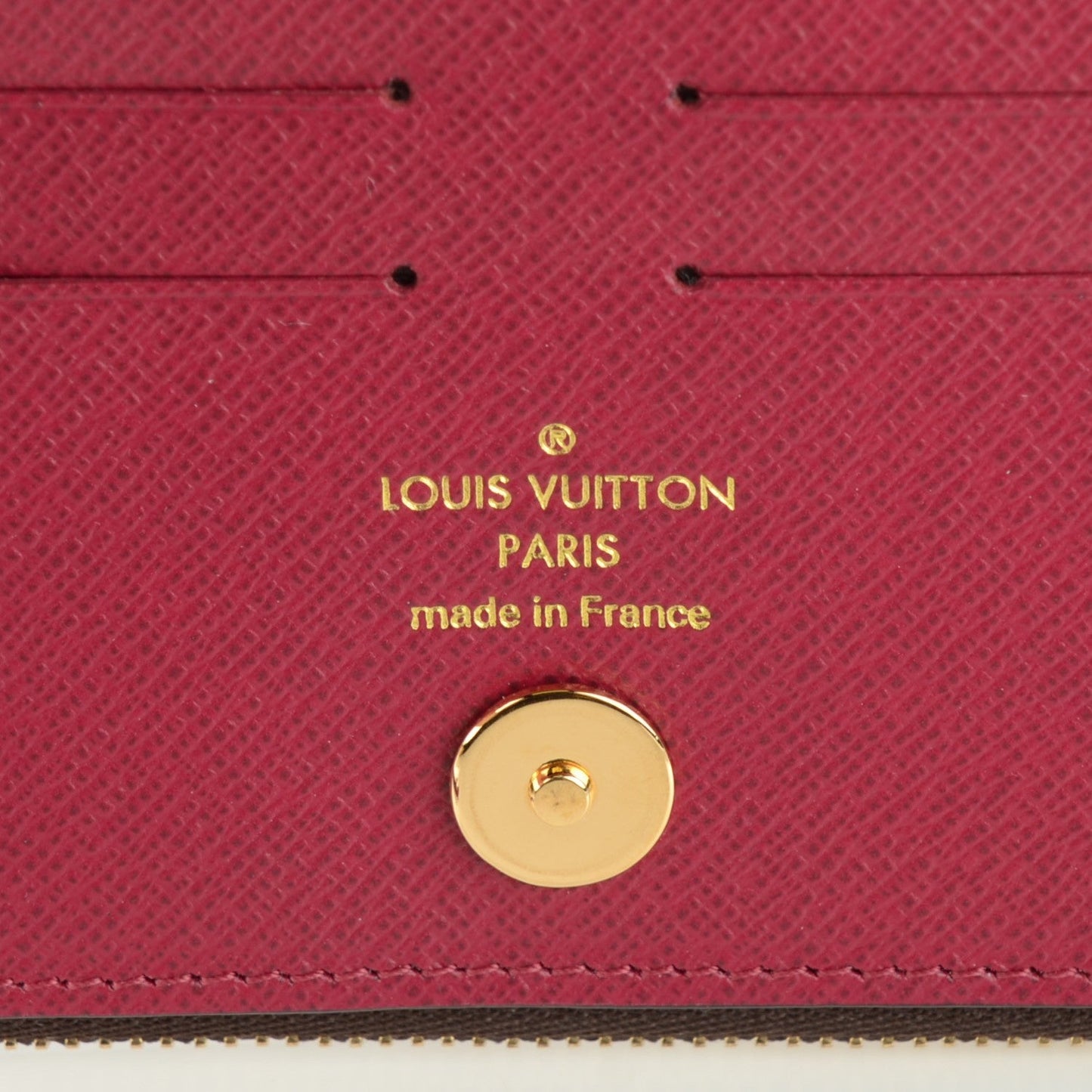 LOUIS VUITTON ADELE MONOGRAM CANVAS WALLET