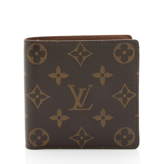 Louis Vuitton Monogram Canvas Marco Wallet (SHF-3frRPb)