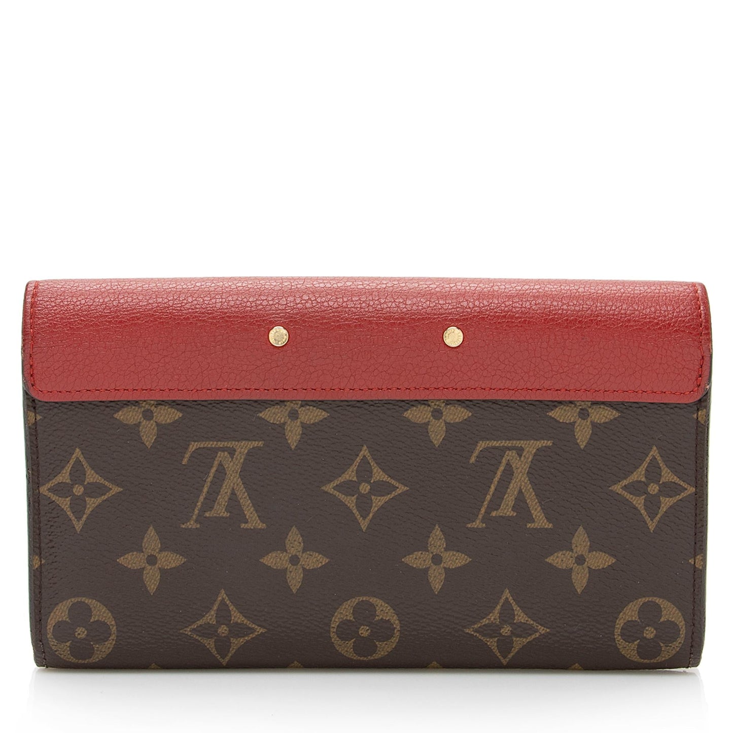 Louis Vuitton Monogram Canvas Pallas Wallet (SHF-22270)