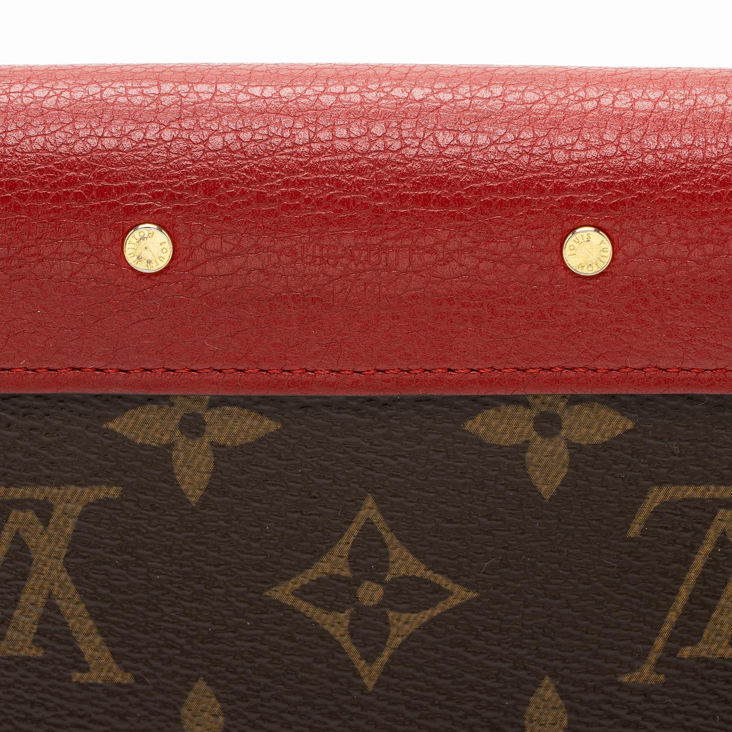 Louis Vuitton Monogram Canvas Pallas Wallet (SHF-22270)