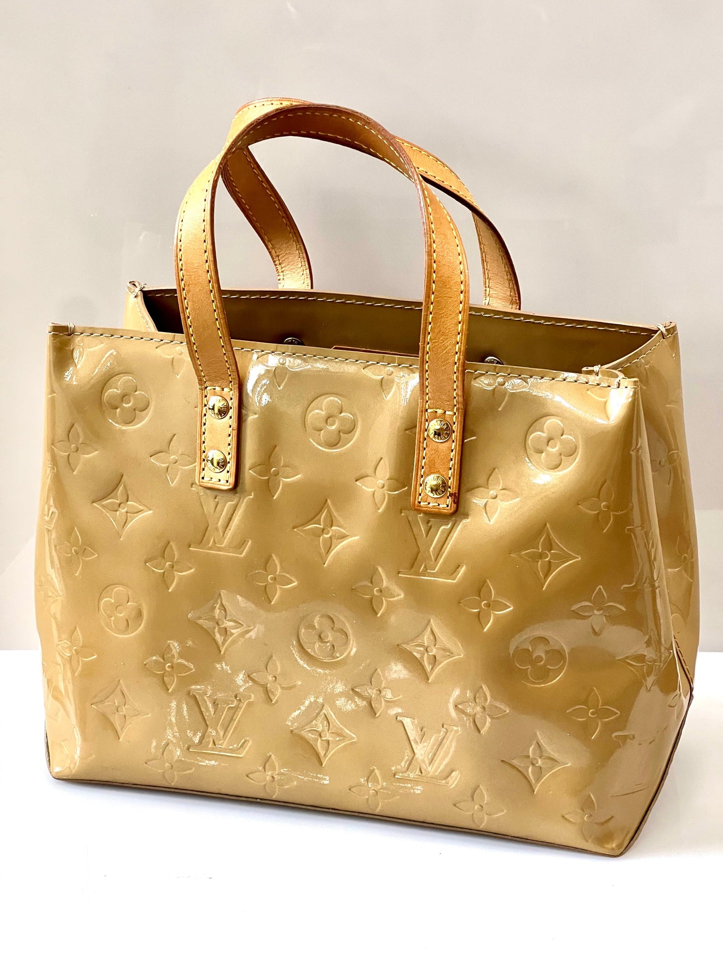 LOUIS VUITTON MONOGRAM VERNIS READE PM TOTE BAG