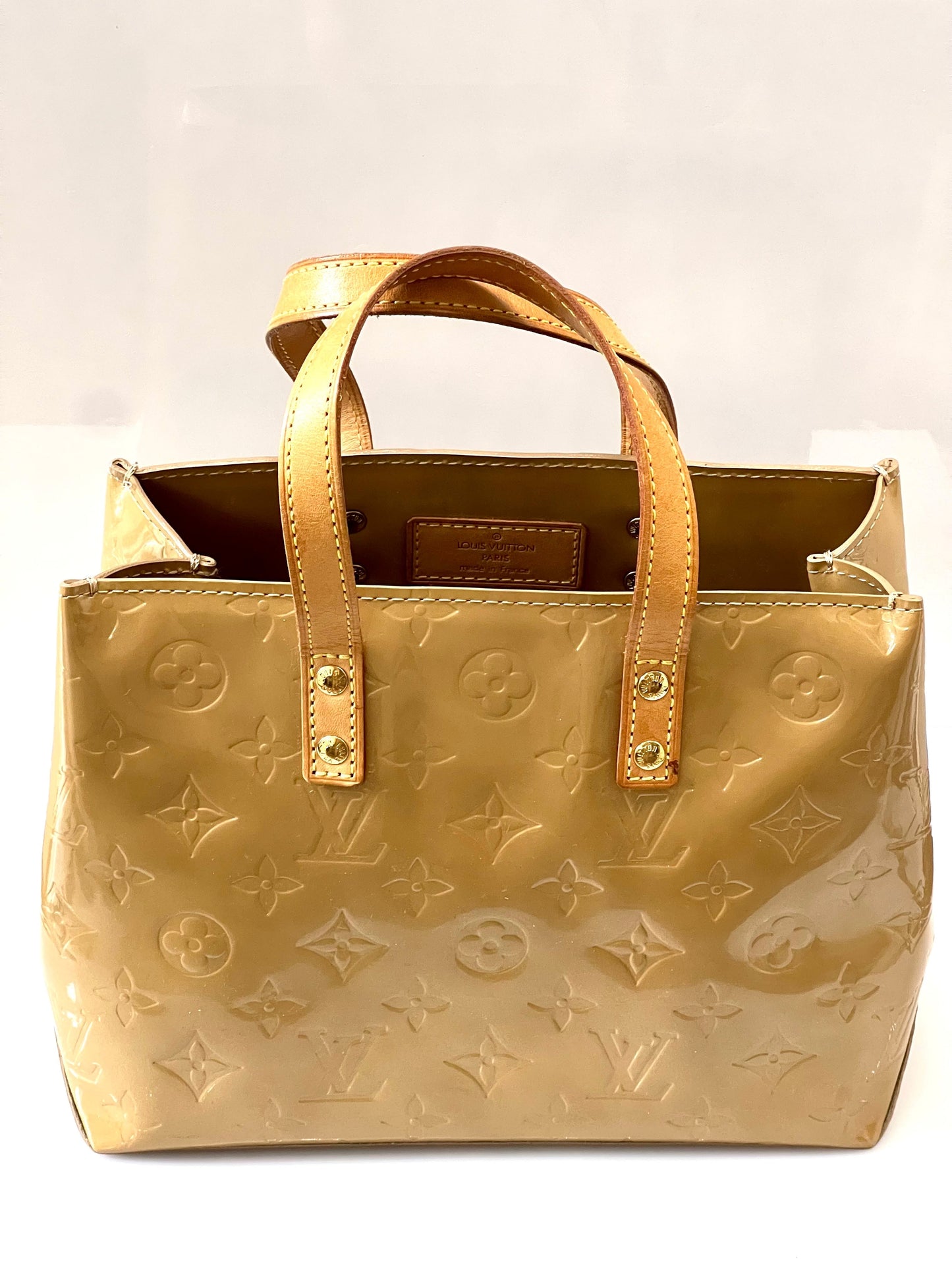 LOUIS VUITTON MONOGRAM VERNIS READE PM TOTE BAG