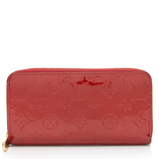 Louis Vuitton Monogram Vernis Zippy Wallet (SHF-hf4RJT)