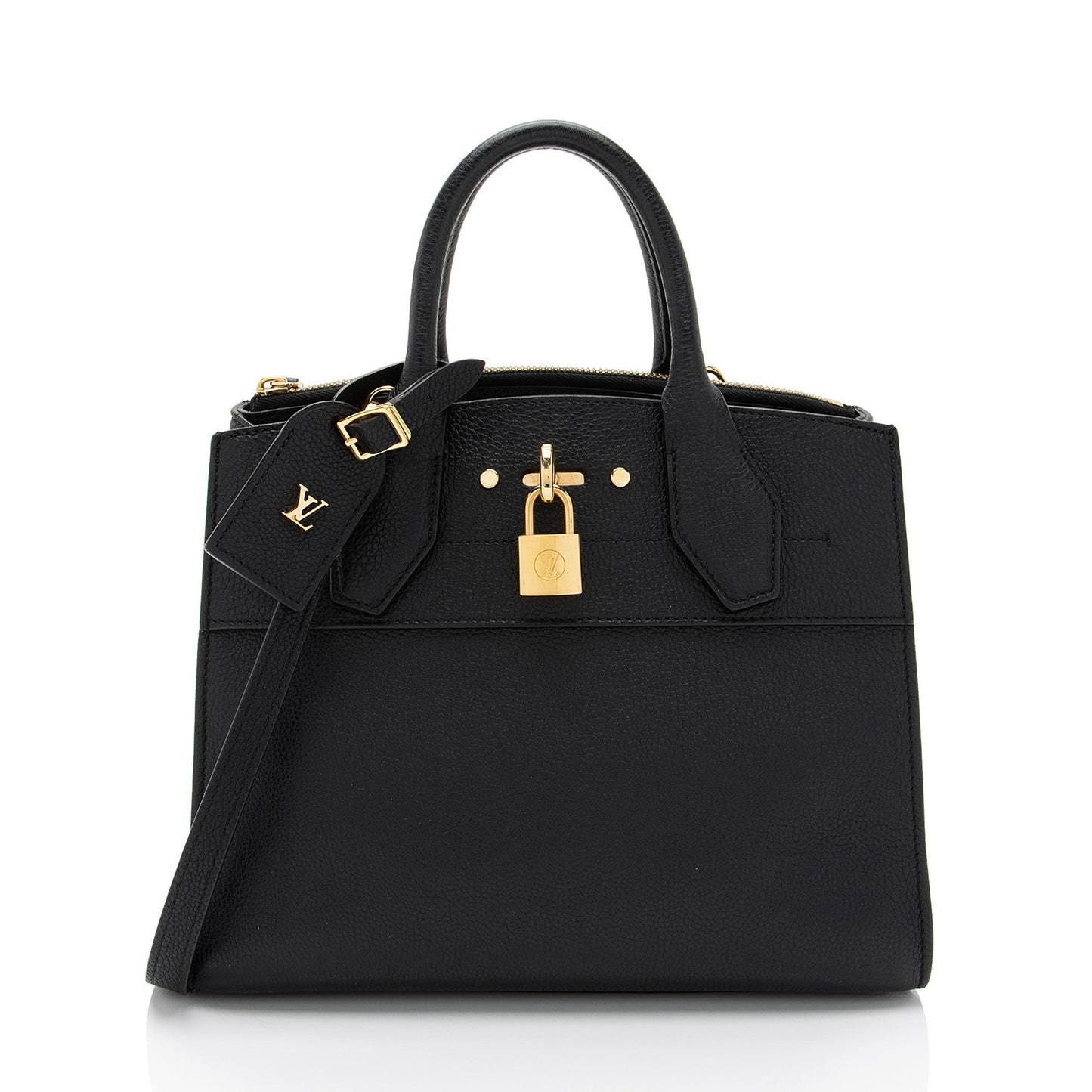 Louis Vuitton Taurillon CIty Steamer PM Tote (SHF-DkJJ7O)