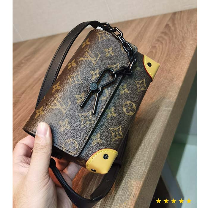 Louis Vuitton Unisex LVxYK Steamer Wearable Wallet Radiant Sun Monogram Macassar Coated Canvas