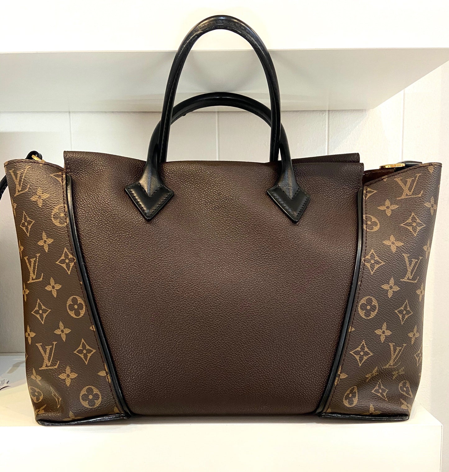 LOUIS VUITTON MONOGRAM W TOTE BAG PM