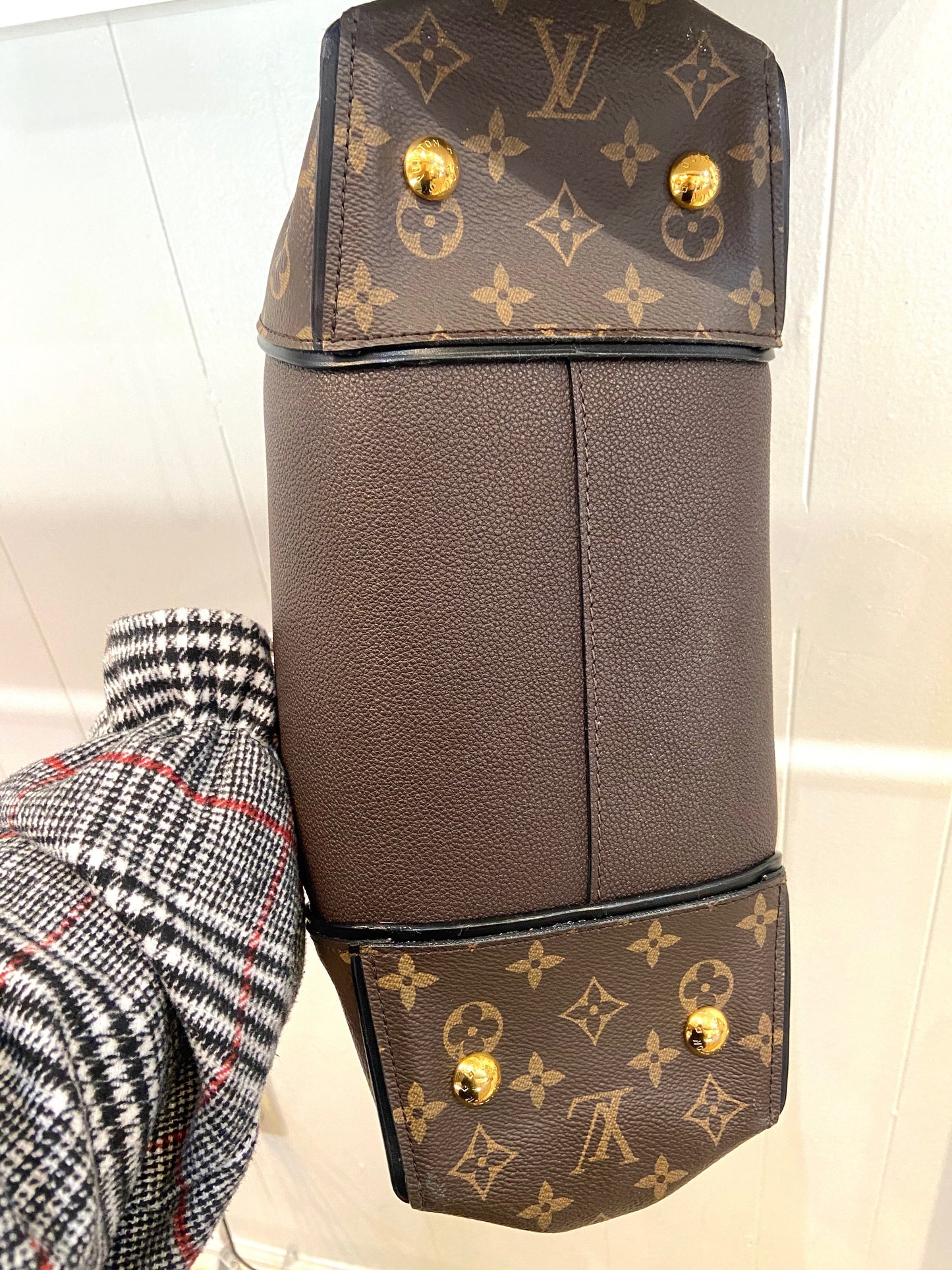 LOUIS VUITTON MONOGRAM W TOTE BAG PM