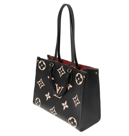 LOUIS VUITTON "ON THE GO " MONOGRAM GIANT MM TOTE