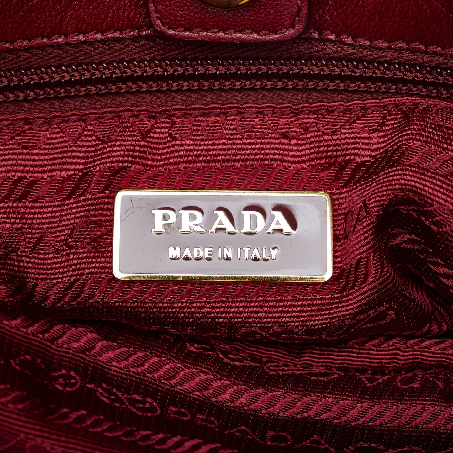 PRADA Tessuto Bow Handbag