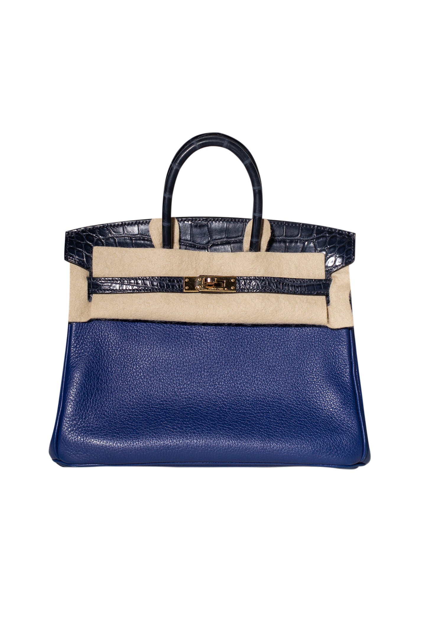 hermes birkin size 25 Touch Bleu Saphir/Bleu Nuit