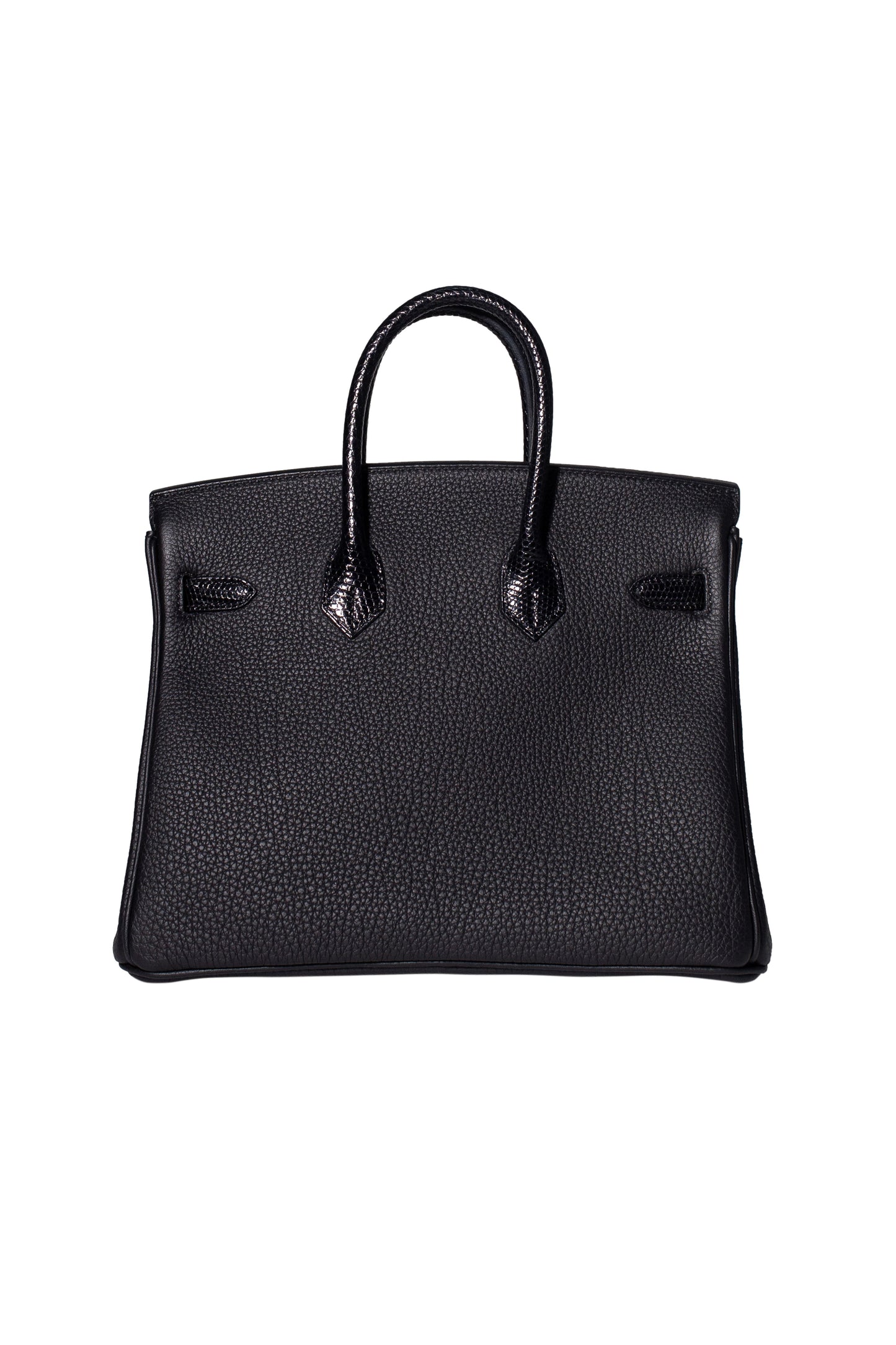 hermes Birkin 25 Touch Lizard Black GHW