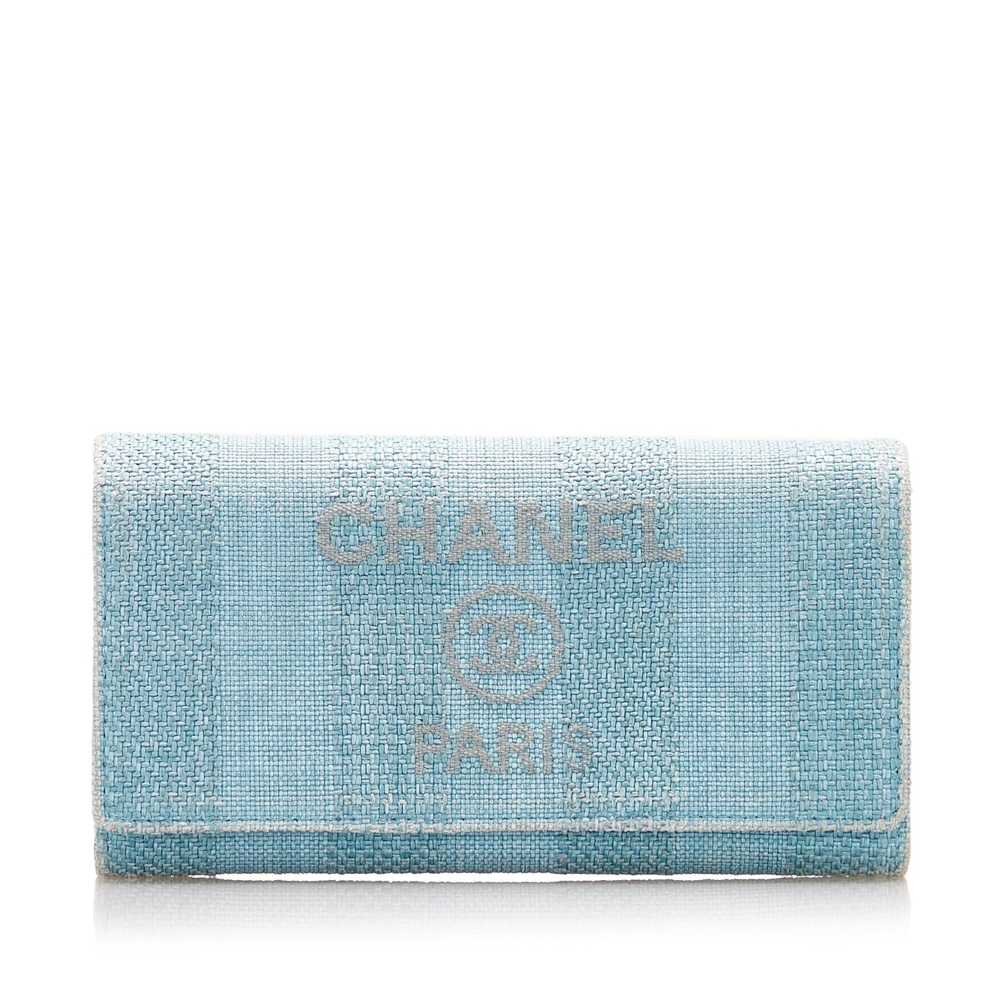 Chanel Deauville Flap Wallet Long Wallets