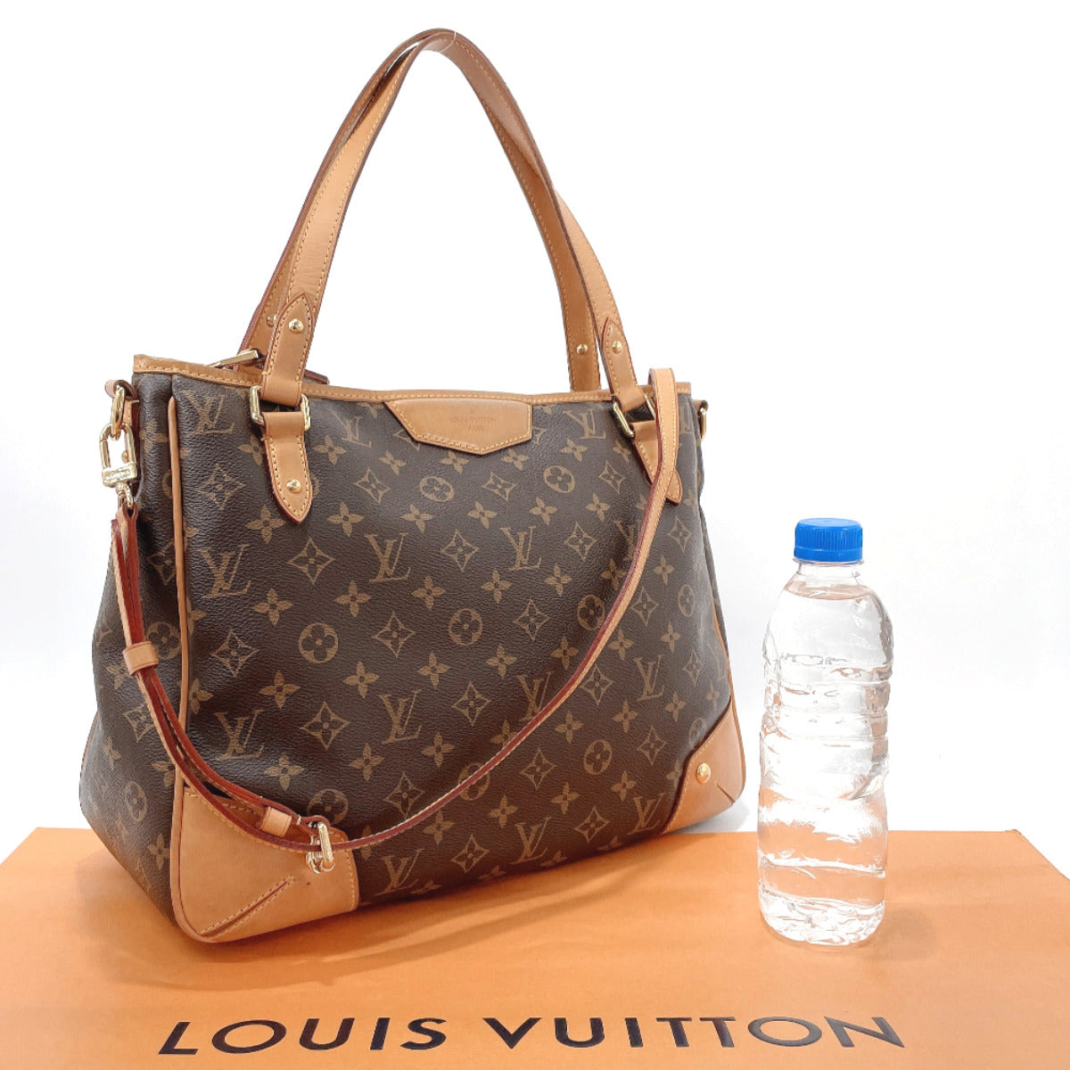 LOUIS VUITTON Tote Bag M41232 Estrela MM Monogram canvas Brown Women Used