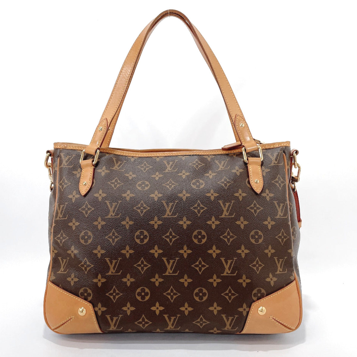 LOUIS VUITTON Tote Bag M41232 Estrela MM Monogram canvas Brown Women Used